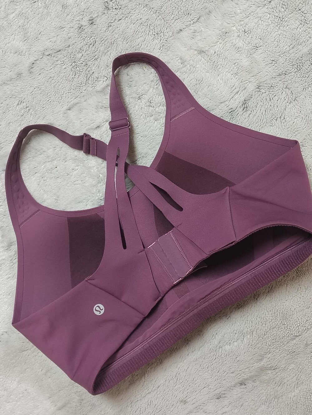 Lululemon AirSupport High Support Sports Bra - Vintage Plum Vivid Plum 36DD - Picture 12 of 13